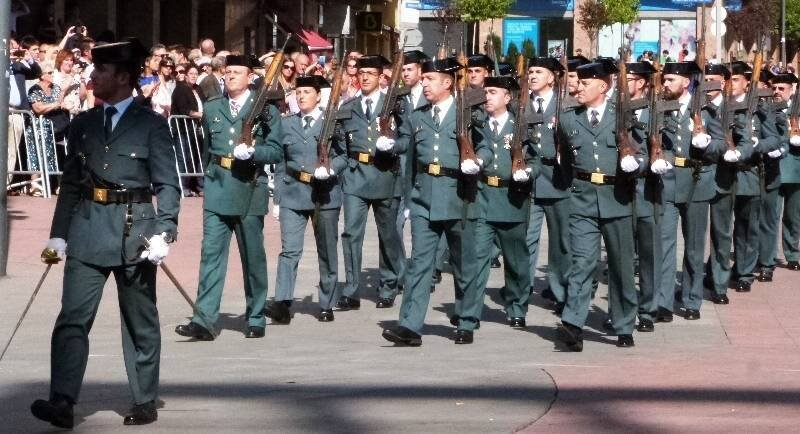 rangos guardia civil
